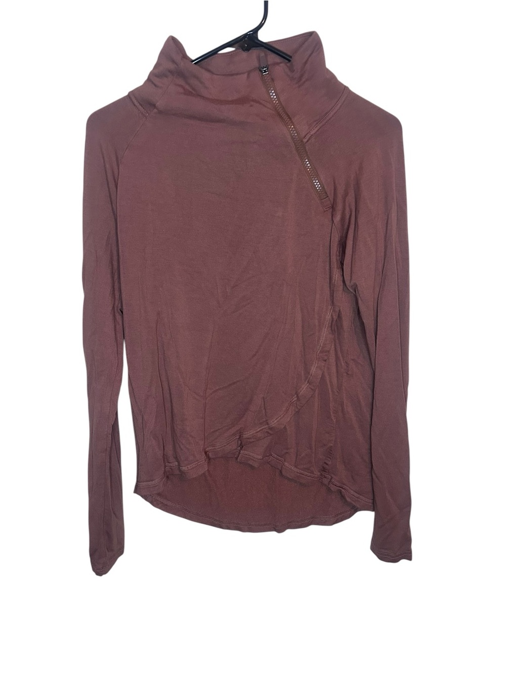 Scorpio‎ Sol Long Sleeve Mock Neck Top - Brown